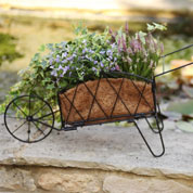Jardinera Carretilla en Metal